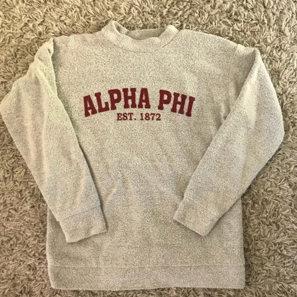 Alpha Phi Wooly Threads Sweatshirt